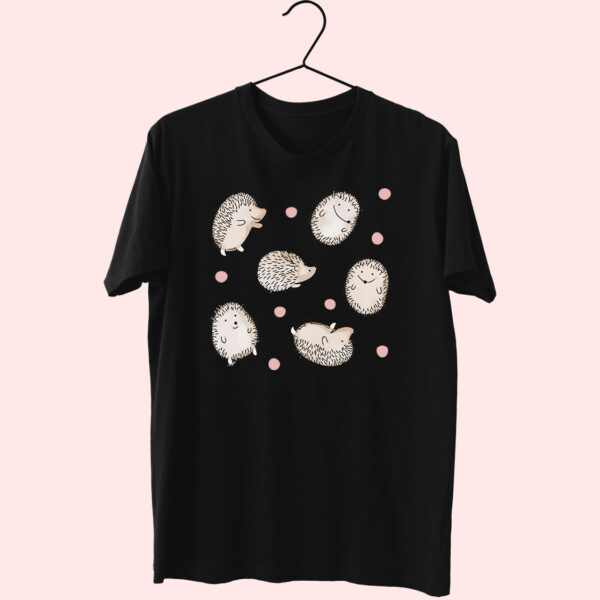 Cute Hedgehog 80S T Shirt Fashion