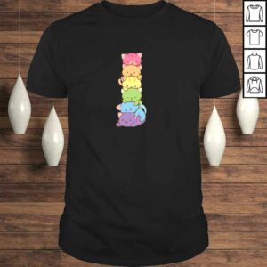 Cute LGBT Rainbow Gay Pride Flag Kawaii Cat Pile Anime Art Pullover Hoodie Cute LGBT Rainbow Gay Pride Flag Kawaii Cat Pile Anime Art Pullover Hoodie