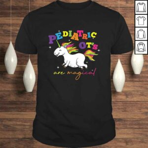 Cute Rainbow Unicorn Pediatric OT Occupational Therapy TShirt Cute Rainbow Unicorn Pediatric OT Occupational Therapy TShirt