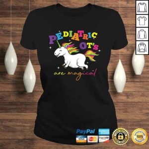 Cute Rainbow Unicorn Pediatric OT Occupational Therapy TShirt 2 Cute Rainbow Unicorn Pediatric OT Occupational Therapy TShirt 3