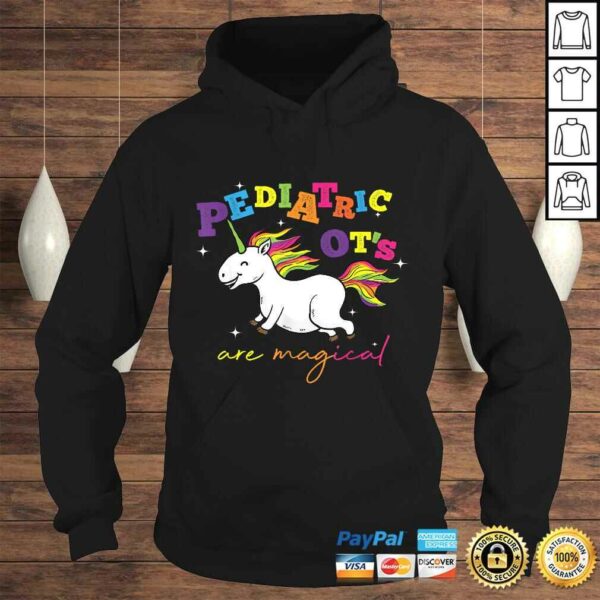 Cute Rainbow Unicorn Pediatric OT Occupational Therapy TShirt