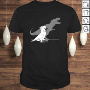 Cute Screaming Parrot Bird Birb Memes Funny T Rex Cockatoo TShirt 1