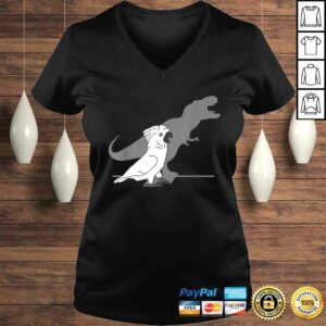 Cute Screaming Parrot Bird Birb Memes Funny T-Rex Cockatoo TShirt 1 Cute Screaming Parrot Bird Birb Memes Funny T Rex Cockatoo TShirt 2