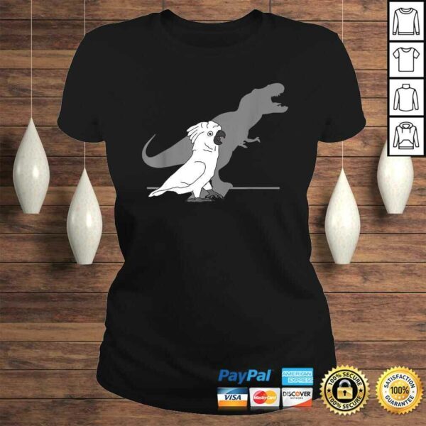 Cute Screaming Parrot Bird Birb Memes Funny T-Rex Cockatoo TShirt