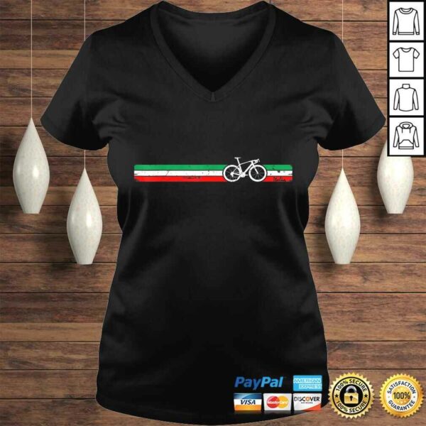 Cyclist Flag Italy Shirt Italian Bike Racing Cycling TShirt