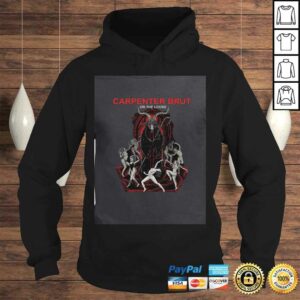 DENGLIII Mens Carpenter Brut Art Black T-shirt 3 DENGLIII Mens Carpenter Brut Art Black T shirt 4