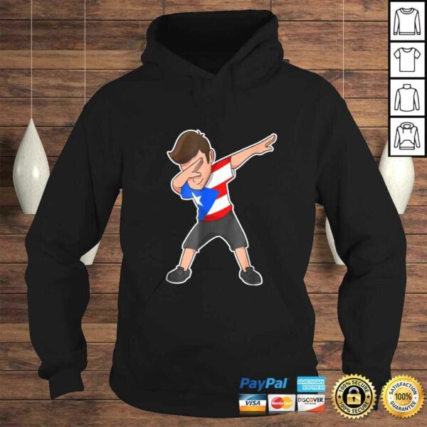 Dabbing Boy Puerto Rico Shirt Puerto Rican Flag Shirt