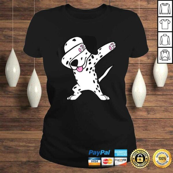 Dabbing Dalmatian Shirt Funny Dalmation Dog Dab Dance Shirt