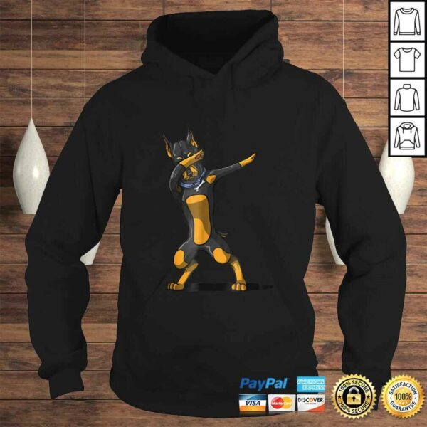 Dabbing Doberman Shirt Funny Doberman Dog Dab