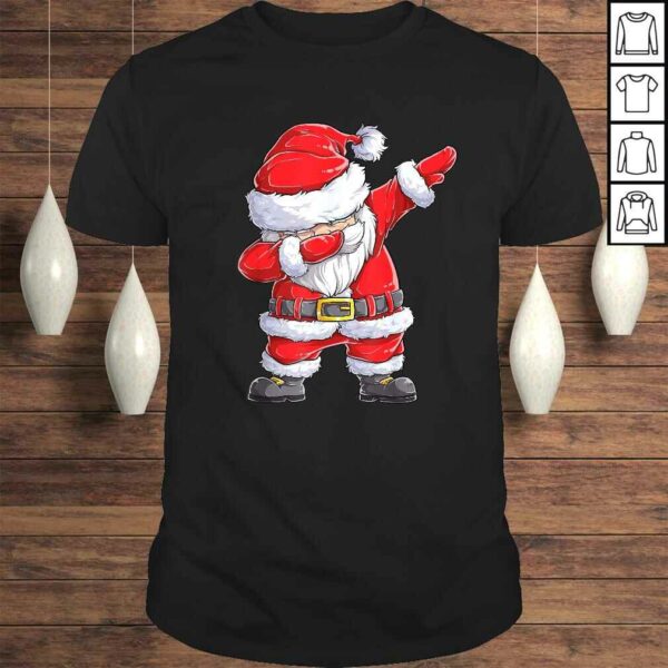 Dabbing Santa Claus Christmas Kids Boys Girls Dab Xmas TShirt