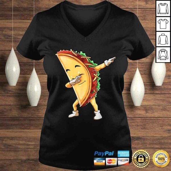 Dabbing Taco Funny Cinco de Mayo Mexican Men Food Lover Dab TShirt