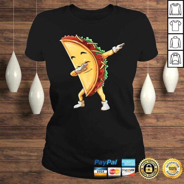 Dabbing Taco Funny Cinco de Mayo Mexican Men Food Lover Dab TShirt