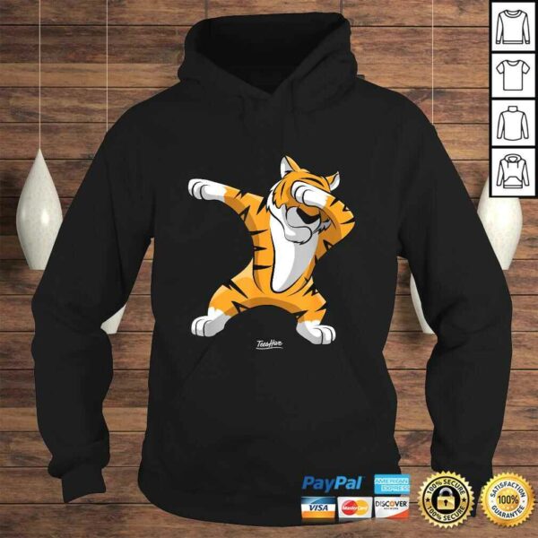 Dabbing Tiger Dab Tiger Safari Funny Tiger Animal Gift TShirt