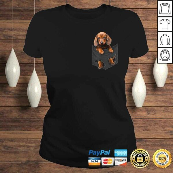 Dachshund in My PockeShirt Dachshund Shirt Weiner Dog TShirt