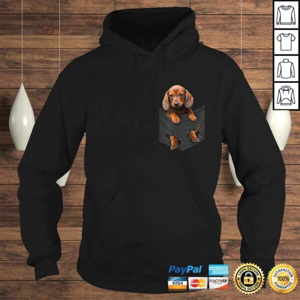 Dachshund in My PockeShirt Dachshund Shirt Weiner Dog TShirt