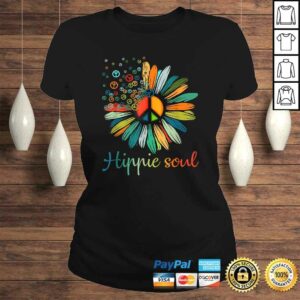 Daisy Peace Sign Hippie Soul Shirt Flower Lovers Tee T-Shirt 2 Daisy Peace Sign Hippie Soul Shirt Flower Lovers Tee T Shirt 3