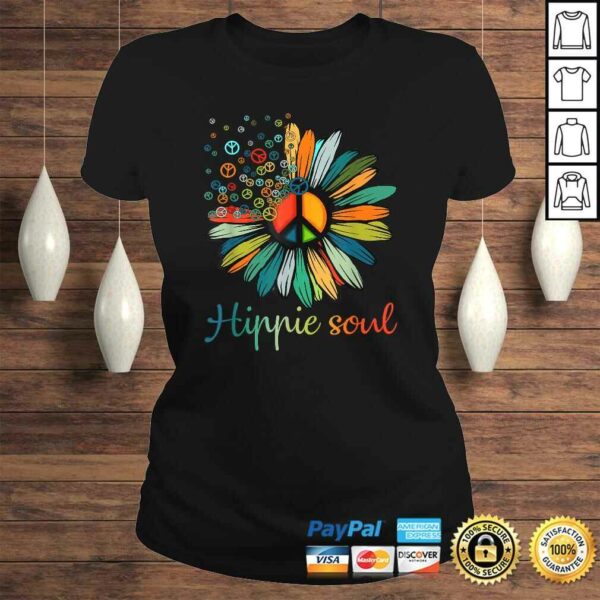 Daisy Peace Sign Hippie Soul Shirt Flower Lovers Tee T-Shirt