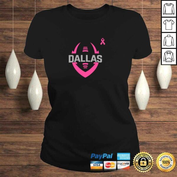 Dallas Football Breast Cancer Awareness Hoodie Top