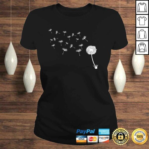 Dandelion puff ball with flying seeds Shirt