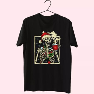 Dead Inside Skeleton Christmas T Shirt Xmas Design Dead Inside Skeleton Christmas T Shirt Xmas Design