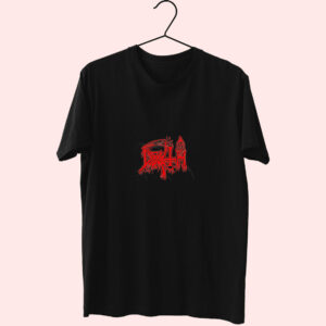 Death Classic Logo Red Essentials T Shirt Death Classic Logo Red Essentials T Shirt