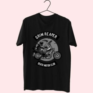 Death Motorcycle Club Funny Graphic T Shirt 4