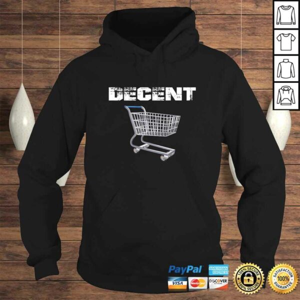 DecenShirt with shopping cart