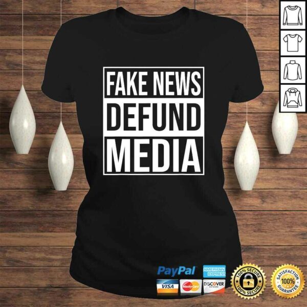 Defund The Media Political Protest Fake News Gift Top