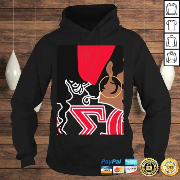 Delta Black Girl Magic Sigma Diva Theta Natural Hair Hoodie