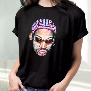Dennis Rodman Rapper New Hair Cool T Shirt 3