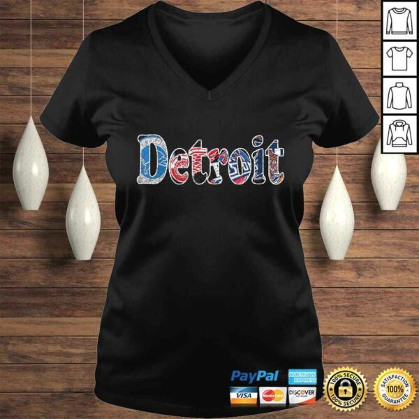 Detroit Proud Sports Fan TShirt Gift