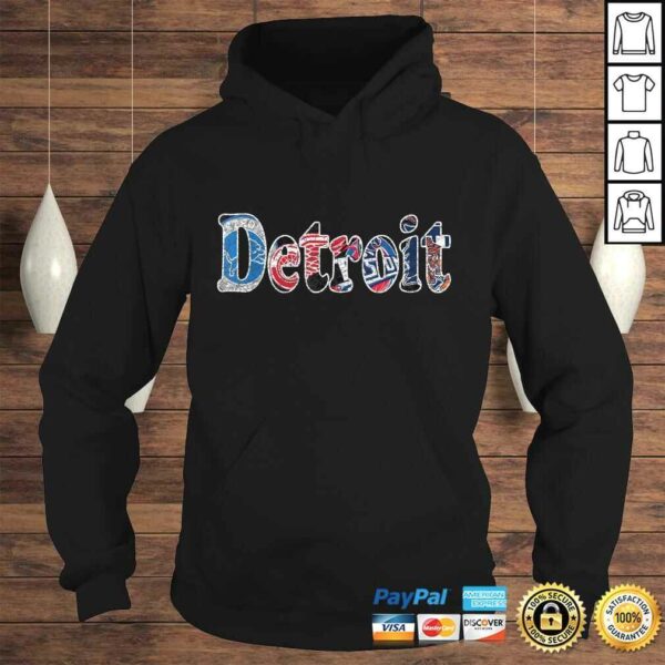 Detroit Proud Sports Fan TShirt Gift