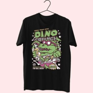 Dino Crunch Funny Graphic T Shirt 3 Dino Crunch Funny Graphic T Shirt 4