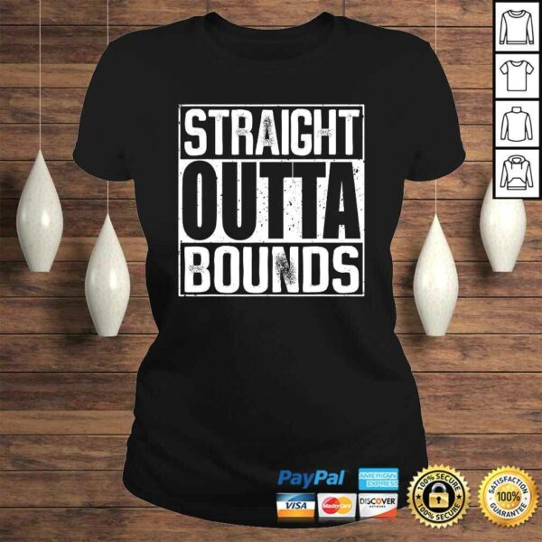 Disc Golf Straight Outta Bounds TShirt Gift