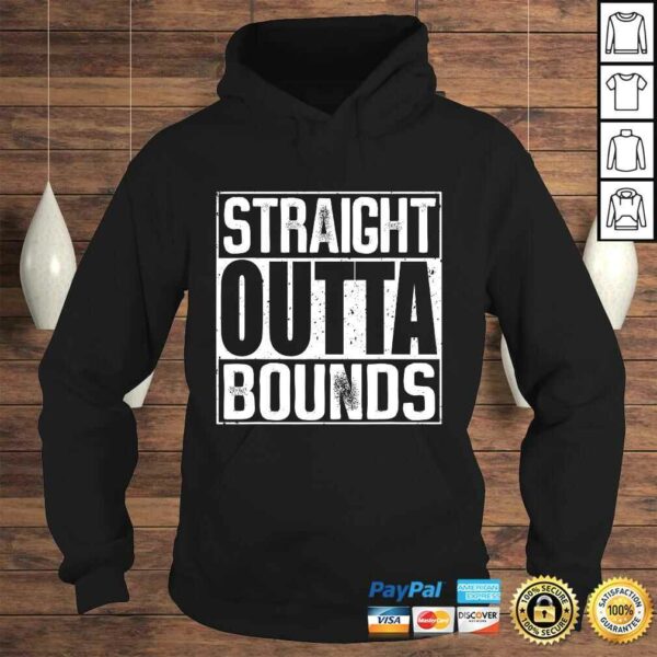 Disc Golf Straight Outta Bounds TShirt Gift