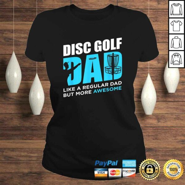 Disc Golf Vintage Funny Disc Golfing Dad Lover Player Shirt