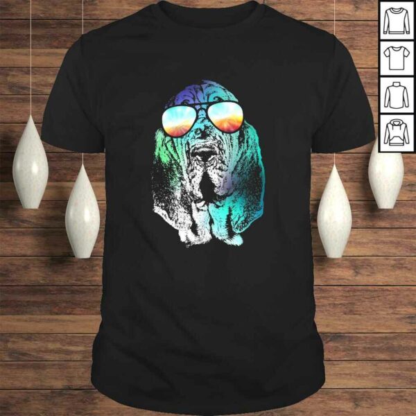 Disco Groovy Bloodhound Shirt Dog Gift