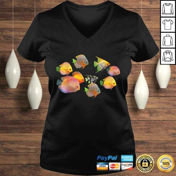 Discus Fish Underwater Sea Funny Ocean Fishes Shirt