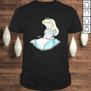 Disney Alice in Wonderland Sketch Shirt Disney Alice in Wonderland Sketch Shirt