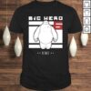 Disney Big Hero 6 Baymax All White Flag Poster Tee T-Shirt