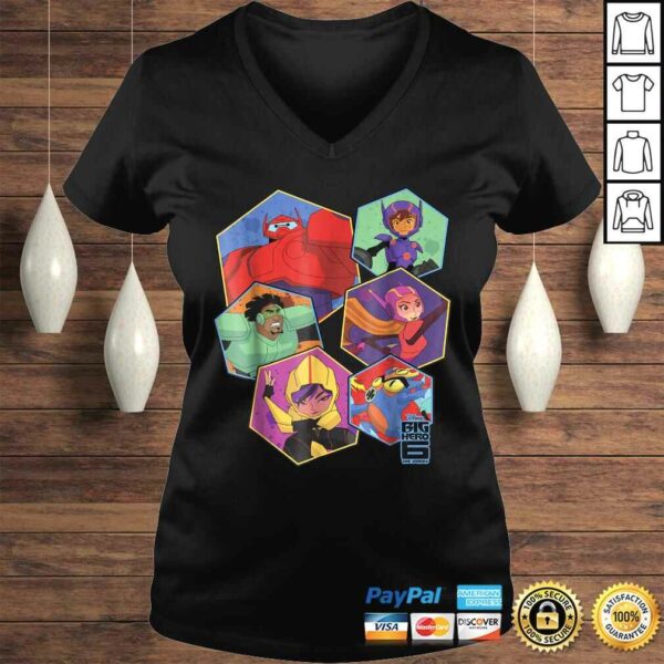 Disney Big Hero 6 TV Series Group Six Hex Graphic TShirt