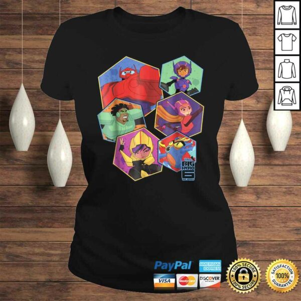 Disney Big Hero 6 TV Series Group Six Hex Graphic TShirt