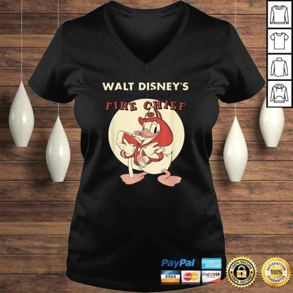 Disney Donald Duck Fire Chief Tee T-Shirt