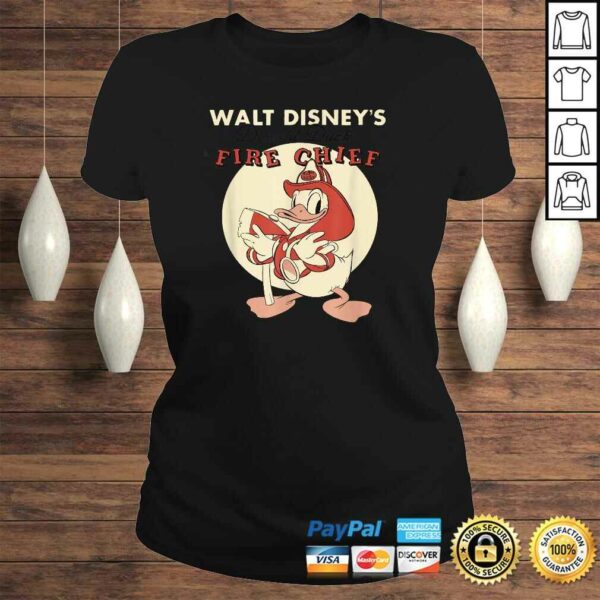 Disney Donald Duck Fire Chief Tee T-Shirt