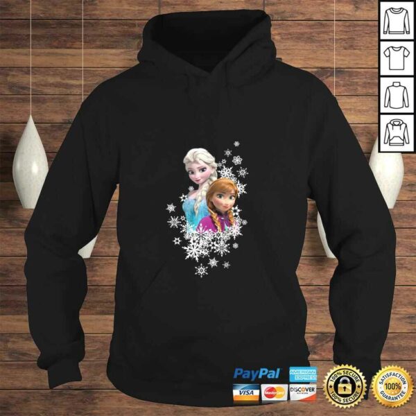 Disney Frozen Anna and Elsa Snowflakes Shirt