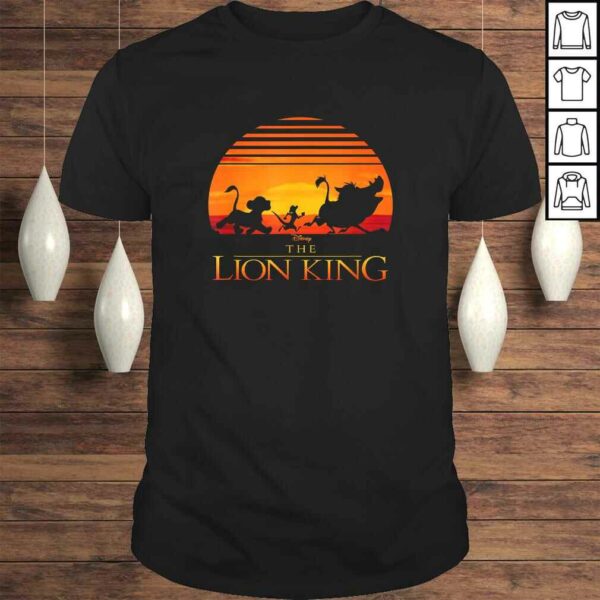 Disney Lion King Classic Sunset Squad Tee Shirt