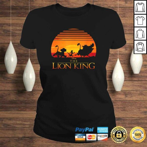 Disney Lion King Classic Sunset Squad Tee Shirt