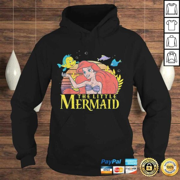 Disney Little Mermaid Ariel Flounder Logo Graphic Shirt C1 TShirt