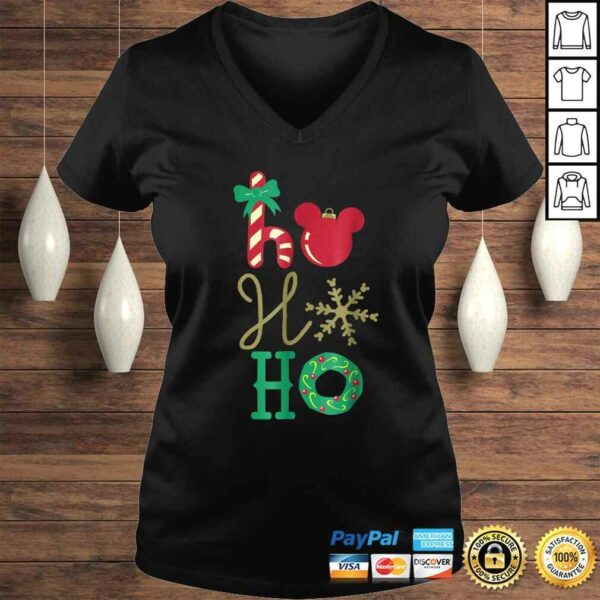 Disney Mickey Icon Ho Ho Ho Holiday Shirt