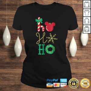 Disney Mickey Icon Ho Ho Ho Holiday Shirt 3